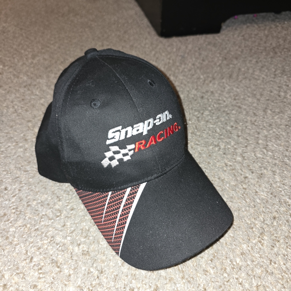 Snap-on Racing Black Baseball Cap